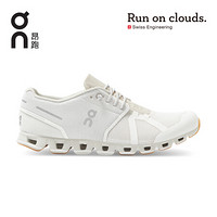 On昂跑 全天候轻量透气舒适男款运动跑步鞋 Cloud White | Sand 白/柔沙 45 US(M11)