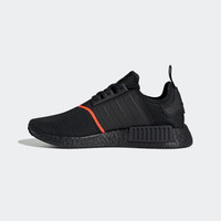 阿迪达斯官网 adidas 三叶草 NMD_R1 男女鞋经典运动鞋EE5085 1号黑色/红荧光 42(260mm)