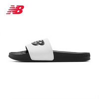 New Balance NB官方男鞋拖鞋SMF200B1简约舒适休闲拖鞋耐磨 白色（黑色）SMF200F1 45