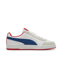 PUMA 彪马 官方 新款男女同款经典复古休闲鞋 COURT 371931 白-亮蓝-鲜红色 05 40.5