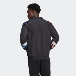 阿迪达斯官网 adidas 三叶草 TRICOL TT 男装运动夹克外套GN3582 黑色 XS(参考身高:167~172CM)
