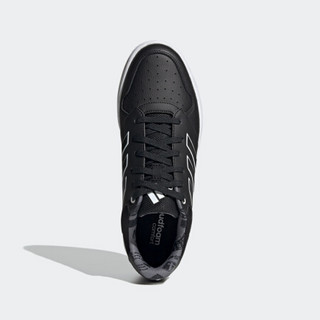 adidas 阿迪达斯 Gametalker 男子篮球鞋 FY8585 黑/白 46.5
