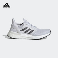 阿迪达斯官网 ULTRABOOST 20 W女鞋跑步运动鞋EG0713 EG0714 EE4394 符点灰/淡灰/红荧光 39(240mm)