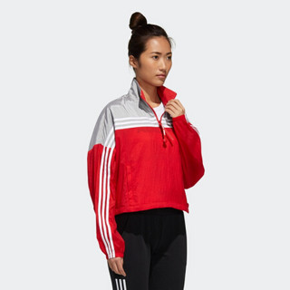 阿迪达斯官网 adidas URBAN ANORAK 女装运动型格夹克外套GJ9021 浅猩红/银色 A/XS(155/80A)