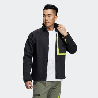 阿迪达斯官网 adidas MTNLT BOMBER J 男装户外运动夹克GN7575 黑色 A/L(180/100A)