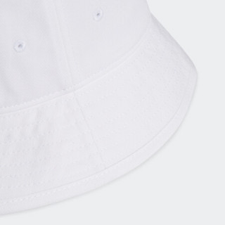 阿迪达斯官网 adidas COTTON BUCKET 男女训练运动渔夫帽H36811 白/黑色 OSFM