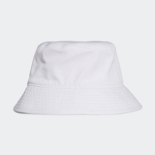 阿迪达斯官网 adidas COTTON BUCKET 男女训练运动渔夫帽H36811 白/黑色 OSFM