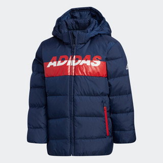 阿迪达斯官网 adidas LK J DOWN JKT 小童装冬季训练羽绒服EH4137 学院藏青蓝/学院藏青蓝/白 104CM