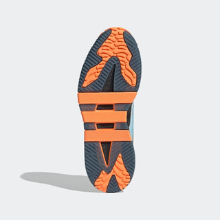 阿迪达斯官网 adidas 三叶草 NITEBALL 笑脸迷彩 男女鞋经典运动鞋GZ7867 水晶蓝/一号黑/信号橙 43(265mm)