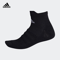 阿迪达斯官网 adidas ASK ANKLE LC 男女训练运动袜子FK0962 黑色/白/黑色 M