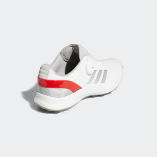 阿迪达斯官网 adidas EQT BOA 男鞋高尔夫球低帮运动鞋FW6267 白色/银灰色/红色 42.5(265mm)