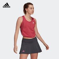 阿迪达斯官网 adidas T PK PB TANK 女装春季网球运动服装GL5707 粉 XS(参考身高:160~165CM)