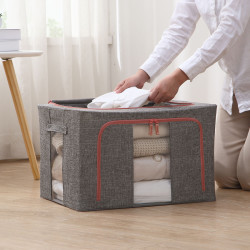 收纳箱家用衣服整理箱子折叠布艺筐装衣物盒袋衣柜牛津布储物神器