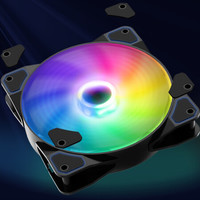 MSI 微星 MAG F120 ARGB 机箱风扇(8颗LED灯珠/PWM智能调速/双模接口/流线型扇叶)