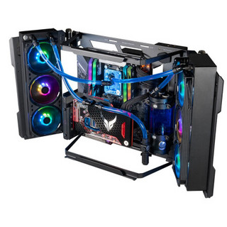 COOLER MASTER 酷冷至尊 MF700 飞翼 RGB EATX机箱 全侧透 黑色