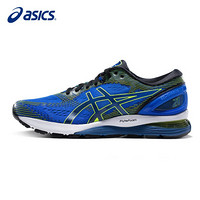 亚瑟士 ASICS GEL-NIMBUS 21男鞋 旗舰款稳定跑步运动鞋1011A169 蓝色 41.5