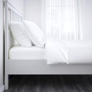 IKEA 宜家 HEMNES 汉尼斯 实木床 鲁瑞 白色漆 90*200cm