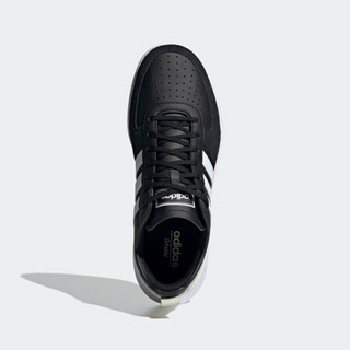 阿迪达斯官网 adidas COURT80S 男鞋网球运动鞋FW2872 一号黑/白/轨道灰 43(265mm)