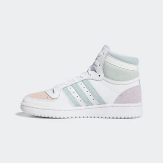 阿迪达斯官网 adidas 三叶草 TOP TEN RB W 女鞋经典运动鞋FX8526 白/粉蓝/粉绿/粉橘/粉紫 35.5(215mm)