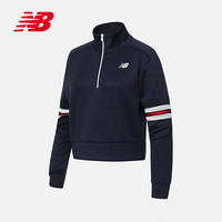 New Balance NB女款AWT03134立领简约时尚针织套头衫卫衣 ECL S