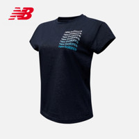 New Balance NB官方2021新款女款AWT11191时尚圆领运动针织T恤 ECR AWT11191 M