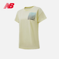 New Balance NB官方2021新款女款AWT11191时尚圆领运动针织T恤 LH1 AWT11191 2XL