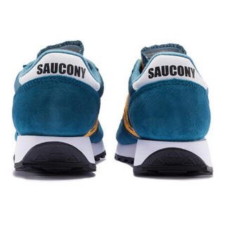 Saucony索康尼JAZZ ORIGINAL女子经典复古鞋跑鞋S60368 青/黄-95 39
