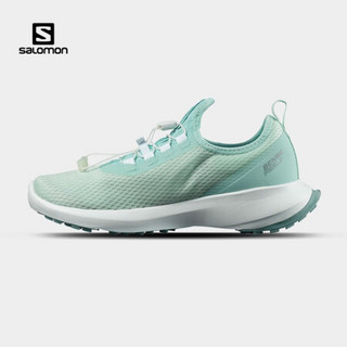 萨洛蒙（Salomon）女款 户外舒适休闲城市路跑运动鞋 SENSE FEEL 2 蓝色 412803 UK3.5(36)