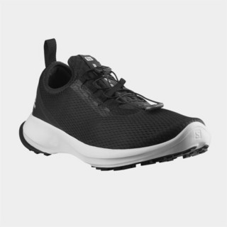 萨洛蒙（Salomon）男款 户外轻量贴合透气城市训练路跑运动鞋 SENSE FEEL 2 黑色 412708 UK7 (40 2/3)