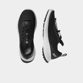 萨洛蒙（Salomon）男款 户外轻量贴合透气城市训练路跑运动鞋 SENSE FEEL 2 黑色 412708 UK7 (40 2/3)