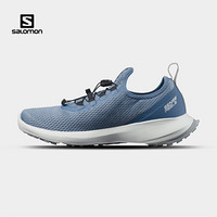 萨洛蒙（Salomon）男款 户外轻量贴合透气城市训练路跑运动鞋 SENSE FEEL 2 矢车菊蓝 412189 UK9.5(44)