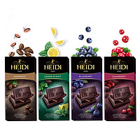 HEIDI 赫蒂 多口味黑巧克力  80g*3盒