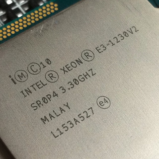 intel 英特尔 Xeon E3-1230 V2 CPU 3.3GHz 四核八线程