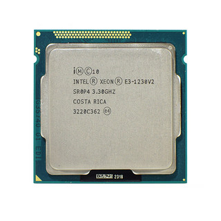 intel 英特尔 Xeon E3-1230 V2 CPU 3.3GHz 四核八线程