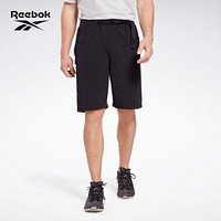 Reebok锐步 运动健身TS ARS/UTILITY SHORT男子短裤五分裤 GN9266_黑色 A/XL