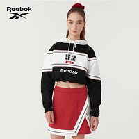 Reebok锐步 运动经典CL 52 W CHRLD HD女子连帽卫衣 H25631_白色/黑色 A/L