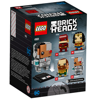 LEGO 乐高 BrickHeadz方头仔系列 41601 钢骨