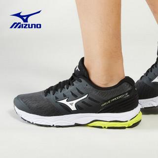 Mizuno美津浓缓冲跑步鞋运动鞋男 PRODIGY 2 J1GC181044 深灰/黑/白 42.5