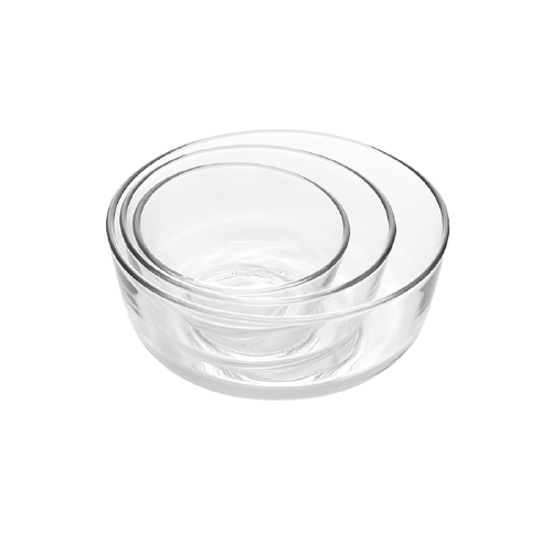 YANXUAN 网易严选 3989278 玻璃沙拉碗 3件套350ml 700ml 1250ml
