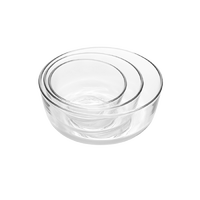 YANXUAN 网易严选 3989278 玻璃沙拉碗 3件套350ml 700ml 1250ml