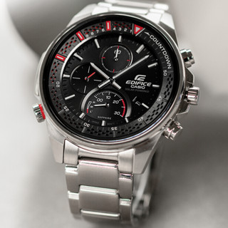 CASIO 卡西欧 EDIFICE艾迪斐斯 CHRONOGRAPH系列 45.3毫米太阳能腕表