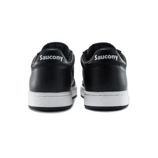 Saucony索康尼 2021新品Jazz Court 男女款经典舒适板鞋休闲复古鞋S70555 黑白-1 39