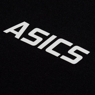 ASICS亚瑟士 2021春夏舒适透气T恤男运动休闲logo短袖 20310381-001 黑色 XXL
