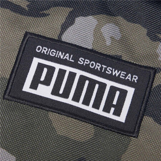 PUMA 彪马 官方 新款经典休闲双肩背包 ACADEMY 077301 墨绿色-迷彩印花-04 均码/OSFA