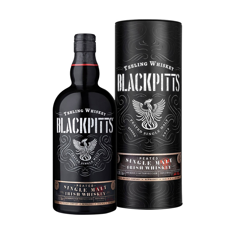 帝霖 Blackpitts 泥煤风味爱尔兰 单一麦芽 威士忌 700ml