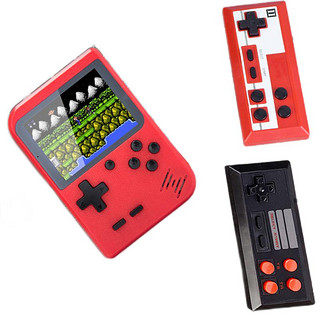 stiger斯泰克500合一掌上游戏机充电款红色