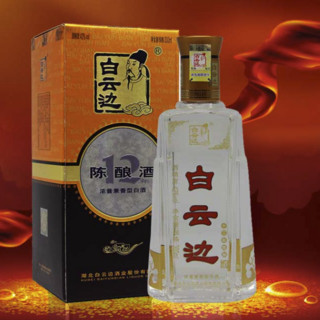 白云边 12年 陈酿 42%vol 兼香型白酒 300ml 单瓶装