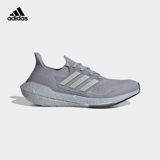 阿迪达斯官网 adidas ULTRABOOST 21 男鞋跑步运动鞋FY0432 灰色 42(260mm)