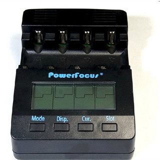 PowerFocus 能研 BC1000 镍氢镍镉电池充电器 黑色