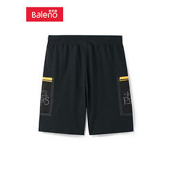 Baleno 16009052 航海王联名款 男士拼接短裤